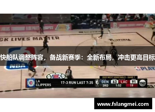 快船队调整阵容，备战新赛季：全新布局，冲击更高目标